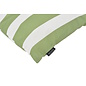 Streep Groen - Outdoor Kussenhoes | 45x45 cm | Katoen/Polyester