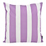 NOVÉE Streep Paars - Outdoor Kussenhoes | 45x45 cm | Katoen/Polyester