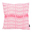 Good Vibes #1 - Outdoor Kussenhoes | 45x45 cm | Katoen/Polyester