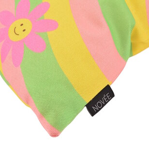 Good Vibes #3 - Outdoor Kussenhoes | 45x45 cm | Katoen/Polyester
