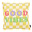 NOVÉE Good Vibes #4 - Outdoor Kussenhoes | 45x45 cm | Katoen/Polyester