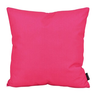 Nila Donkerroze - Outdoor Kussenhoes | 45x45 cm | Katoen/Polyester