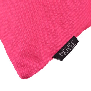 Nila Donkerroze - Outdoor Kussenhoes | 45x45 cm | Katoen/Polyester