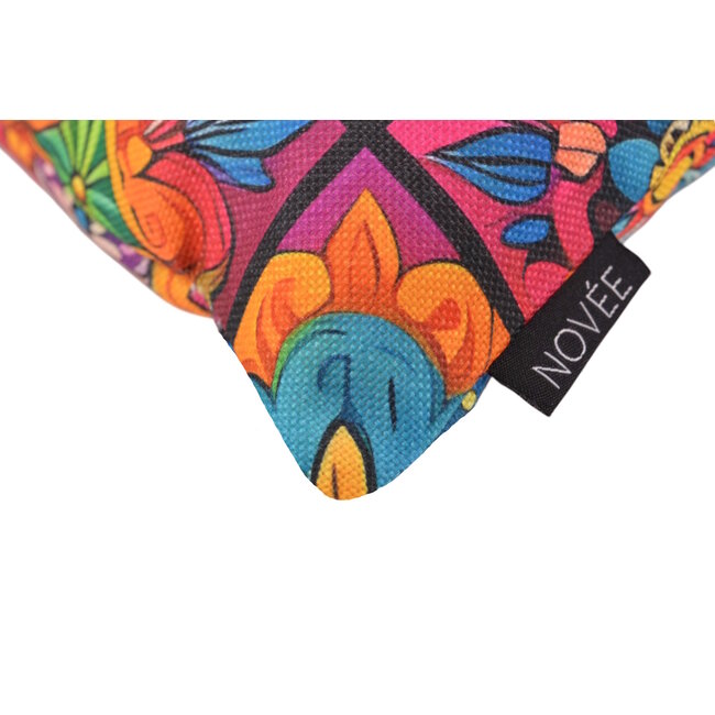 Kaya Mandala #3 - Outdoor Kissenbezug | 45x45 cm | Baumwolle/Polyester