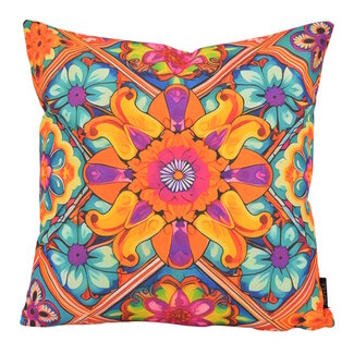 NOVÉE Kaya Mandala #2 - Outdoor Kussenhoes | 45x45 cm | Katoen/Polyester