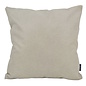 Dean Lichtgrijs Kussenhoes | 45x45 cm | PU Leder