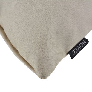 Dean Lichtgrijs Kussenhoes | 45x45 cm | PU Leder