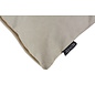 Dean Lichtgrijs Kussenhoes | 45x45 cm | PU Leder