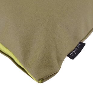 Dean Groen Kussenhoes | 45x45 cm | PU Leder