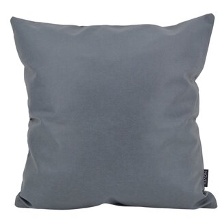 NOVÉE Dean Grau Kissenbezug | 45x45 cm | PU - Leder