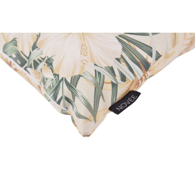 Hibiscus Flower - Outdoor | 45 x 45 cm | Kussenhoes | Katoen/Polyester