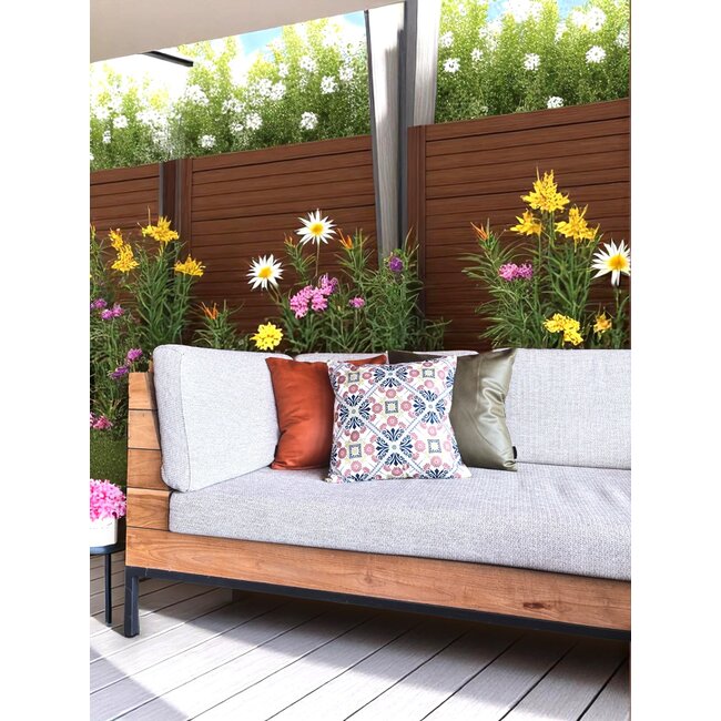 Dean Oranje | 45 x 45 cm | Kussenhoes | PU Leder