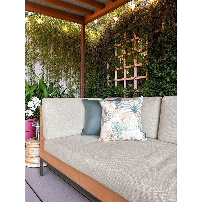 Hibiscus Flower - Outdoor Kussenhoes | 45x45 cm | Katoen/Polyester