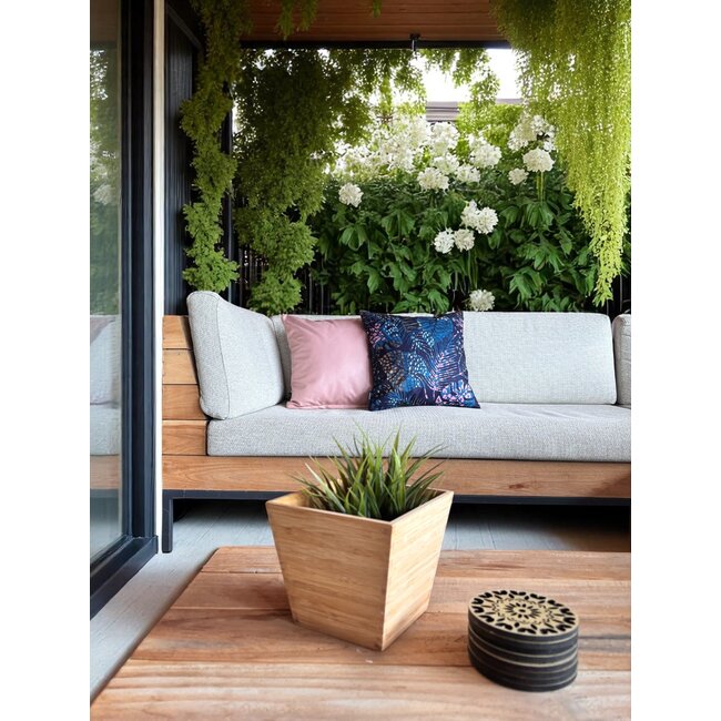 Sierkussen Malika Leopard #1 - Outdoor | 45 x 45 cm | Katoen/Polyester