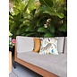 Dean Geel Kussenhoes | 45x45 cm | PU Leder