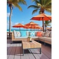 Sierkussen Ocean Vibe #2 - Outdoor | 45 x 45 cm | Katoen/Polyester