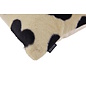 Furry Hart Zwart Kussenhoes | 45x45 cm | Polyester
