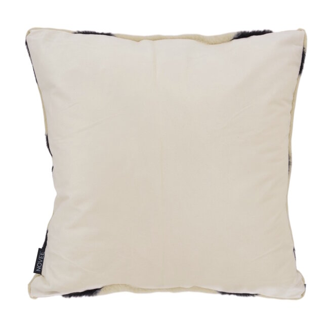 Furry Hart Zwart | 45 x 45 cm | Kussenhoes | Polyester