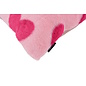 Furry Hart Roze Kussenhoes | 45x45 cm | Polyester