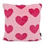 NOVÉE Furry Hart Roze Kussenhoes | 45x45 cm | Polyester