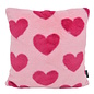 Furry Hart Roze Kussenhoes | 45x45 cm | Polyester