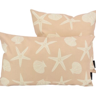 Stars & Shells - Outdoor Kussenhoes | 30x50 cm | Katoen/Polyester