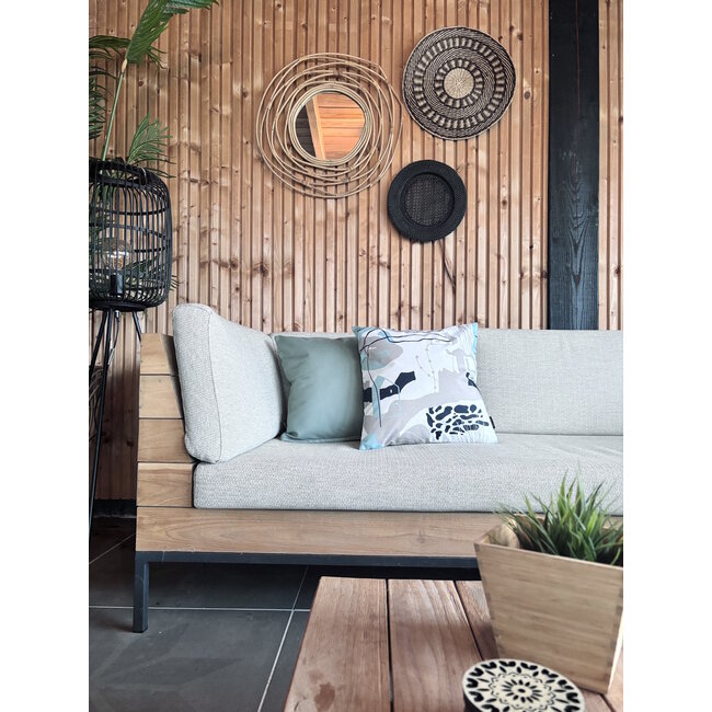 Abstract Summer #4 - Outdoor Kussenhoes | 45x45 cm | Katoen