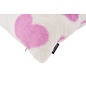 Sierkussen Furry Hart Lichtroze | 45 x 45 cm | Polyester