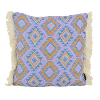 NOVÉE Aztec Purple Kussenhoes | 45x45 cm | Katoen/Linnen