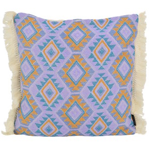 Sierkussen Aztec Purple | 45 x 45 cm | Katoen/Linnen