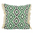 Aztec Green Kussenhoes | 45x45 cm | Katoen/Linnen