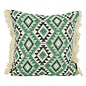 Aztec Green Kussenhoes | 45x45 cm | Katoen/Linnen
