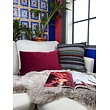 Velvet Wijnrood Kussenhoes | 30x50 cm | Polyester