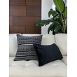 Velvet Zwart Kussenhoes | 30x50 cm | Polyester