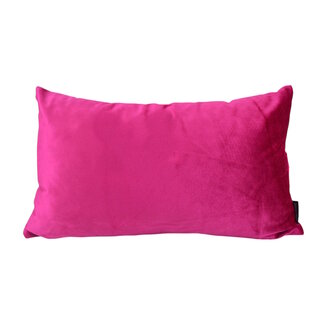 Gek op kussens! Velvet Roze Kussenhoes | 30x50 cm | Polyester