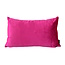 Gek op kussens! Velvet Roze Kussenhoes | 30x50 cm | Polyester