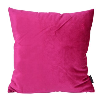Gek op kussens! Velvet Rosa Kissenbezug | 45x45 cm | Polyester