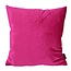 Gek op kussens! Velvet Rosa Kissenbezug | 45x45 cm | Polyester