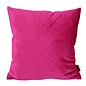 Velvet Roze Kussenhoes | 45x45 cm | Polyester