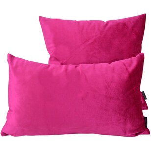 Velvet Roze Kussenhoes | 45x45 cm | Polyester