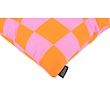 Sierkussen Checker Oranje/Roze | 45 x 45 cm | Katoen/Polyester