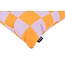 Sierkussen Checker Lila/Geel | 45 x 45 cm | Katoen/Polyester