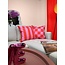 Checker Rot/Rosa Kissenbezug | 45x45 cm | Baumwolle/Polyester