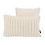 Sierkussen Rosie Rib Creme | 45 x 45 cm | Polyester