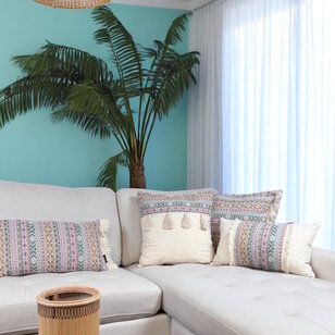 Ibiza Boho Kussenhoes | 45x45 cm | Katoen/Linnen