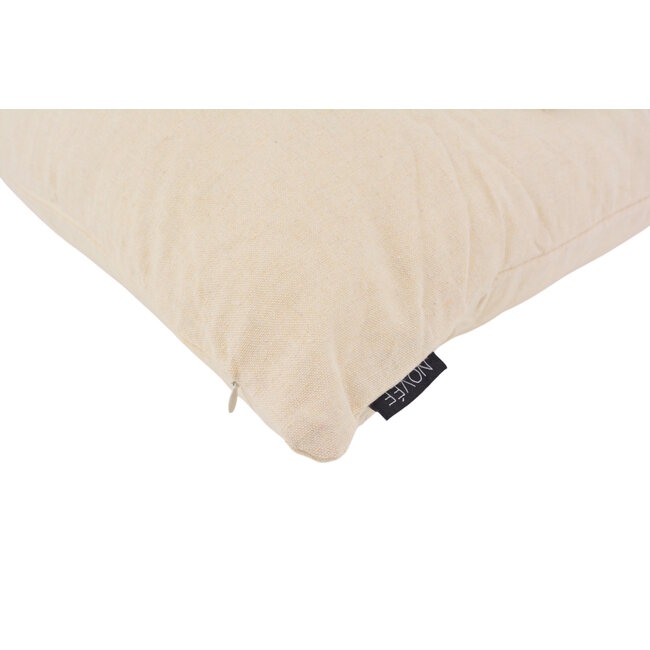 Ibiza Tassle Kissenbezug | 45x45 cm | Baumwolle/Leinen