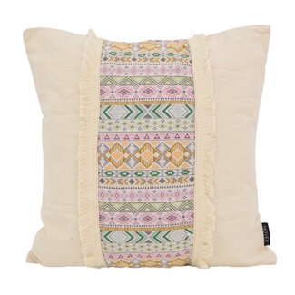 NOVÉE Ibiza Color Kussenhoes | 45x45 cm | Katoen/Linnen