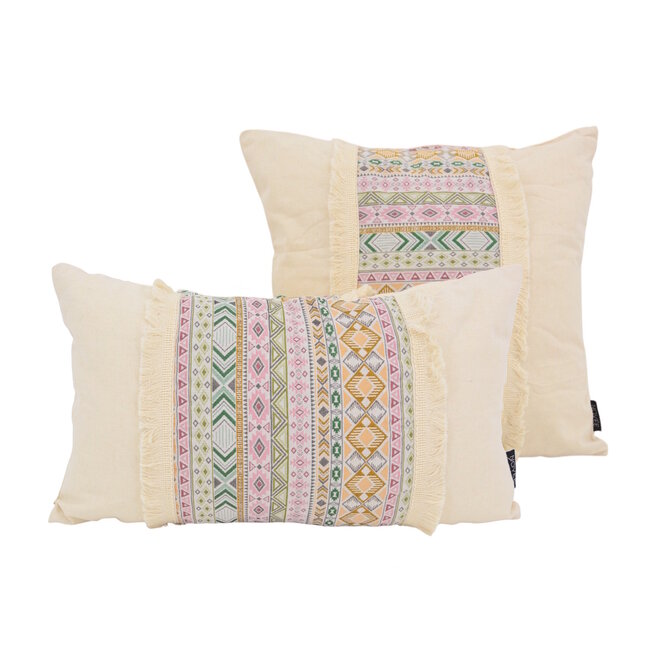 Ibiza Color Kussenhoes | 30x50 cm | Katoen/Linnen