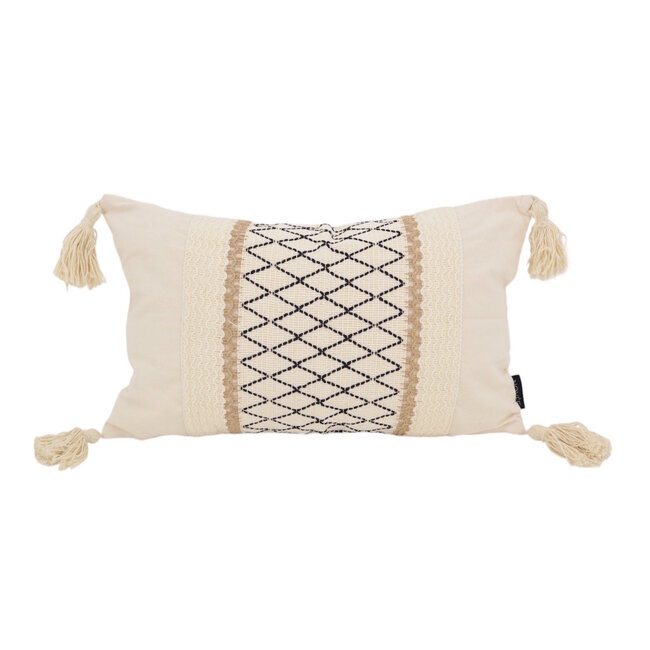 Nova Jute | 30 x 50 cm | Kussenhoes | Katoen/Jute