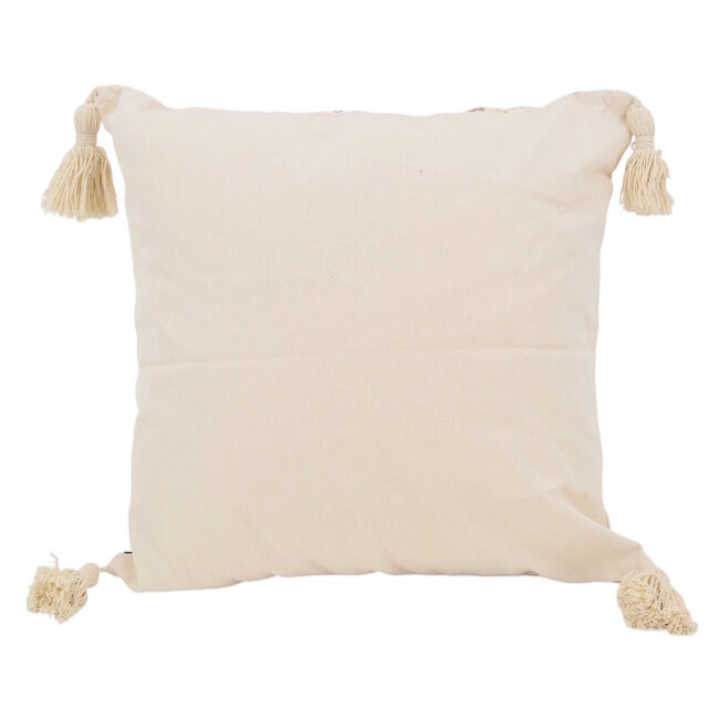 Iza Jute Kissenbezug | 45x45 cm | Baumwolle/Jute